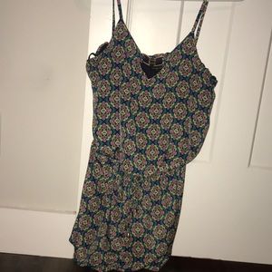 multi colored romper